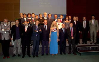 Guardonats als premis Quatrium 2010