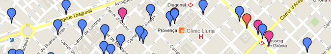 obres de rehabilitació a Barcelona de TRAC Rehabilitació d'Edificis. Google Maps